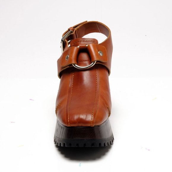 🆕 FREE PEOPLE Astoria Clogs / Saddle Tan - Picture 7 of 10